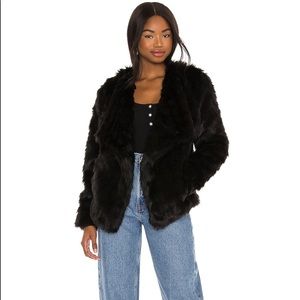 BB Dakota by Steve Madden Women's Shag Race Jacket